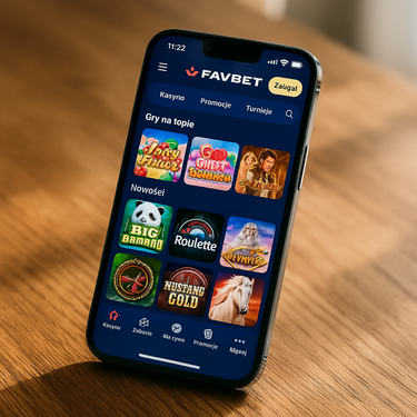 Favbet - Mobilna wersja kasyna - Android i iPhone